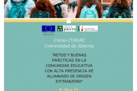 CURSO: RETOS Y BUENAS PRÁCTICAS EN LA COMUNIDAD EDUCATIVA CON ALTA PRESENCIA DE ALUMNADO DE ORIGEN EXTRANJERO