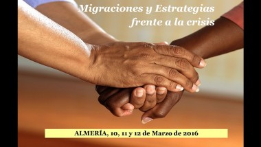 XVI Congreso de Inmigración. Migraciones y Estrategias frente a la crisis.